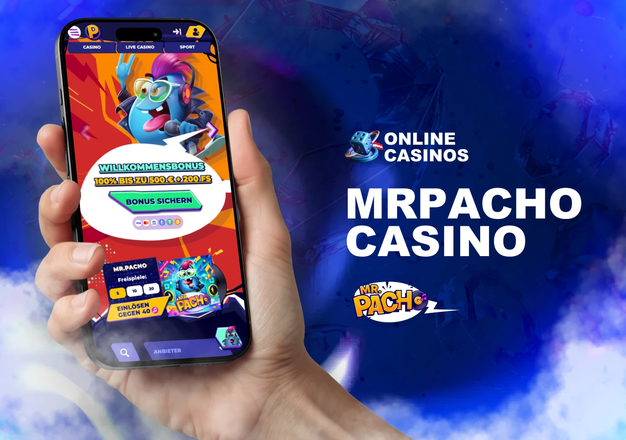 Vorstellung von MrPacho Casino mit strukturiertem Überblick über Funktionen, Boni und Spielkategorien