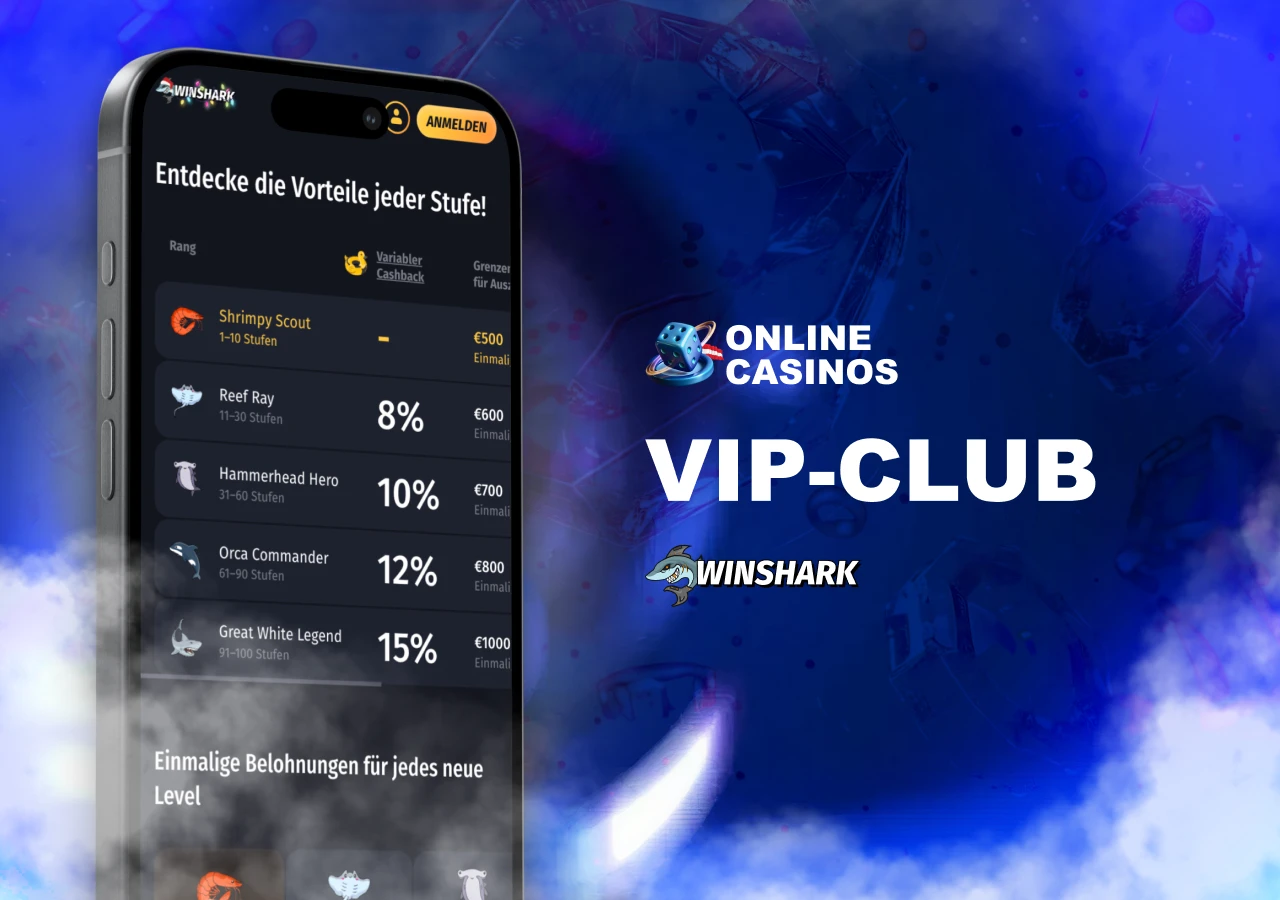 Exklusives Treueprogramm mit speziellen Vorteilen und Belohnungen für Spieler